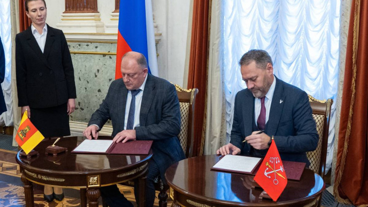 Парламенты Тверской области и Петербурга подписали соглашение о сотрудничестве - новости ТИА