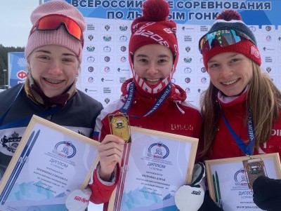 Дарья Непряева выиграла на отборочных соревнованиях по лыжным гонкам - Новости ТИА