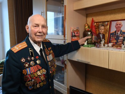 97 лет исполнилось ветерану Ивану Петровичу Афанасьеву - новости ТИА