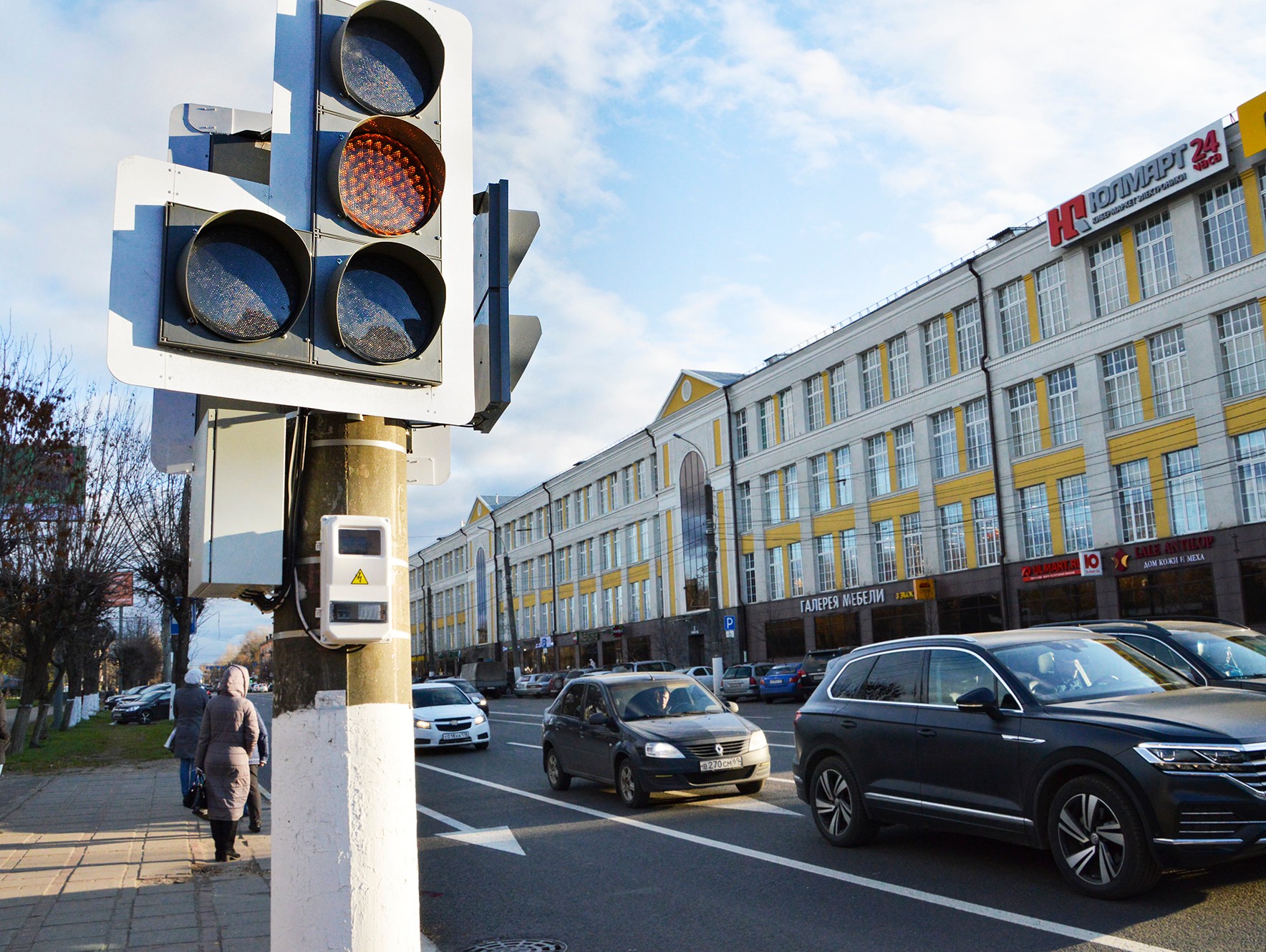 В Твери установили новые светофоры - ТИА