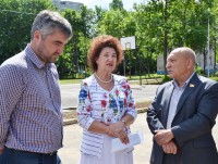 Депутаты Тверской городской Думы проверили новые школьные спортивные площадки - Новости ТИА