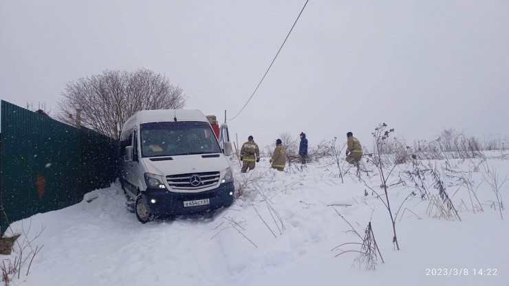 В Тверской области спасатели помогли увязшим в снегу туристам - новости ТИА
