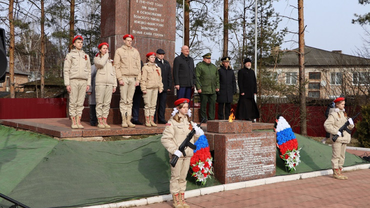 В Бельском округе отметили 82 года со дня освобождения от немецко-фашистских захватчиков - новости ТИА