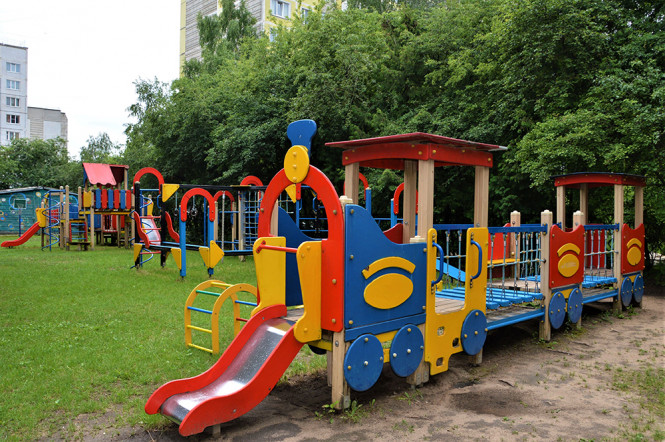 Фото игровых участков детского сада. Продолжение – Детский сад и ребенок