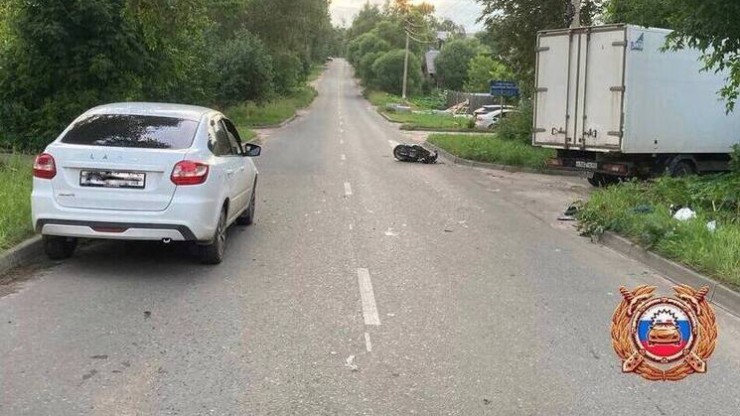 В Тверской области скутер столкнулся с автомобилем - новости ТИА