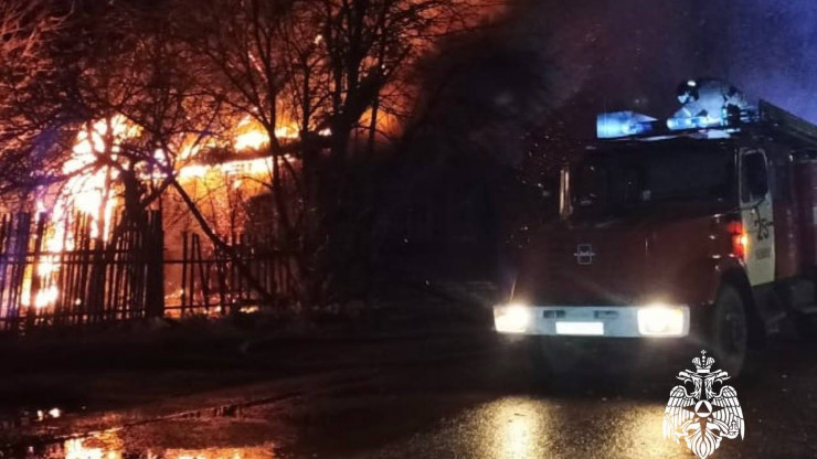 В Тверской области сгорел жилой дом - новости ТИА