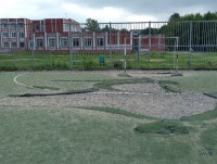 В тверской школе №18 убитая футбольная площадка - Народные Новости ТИА