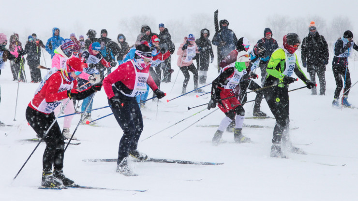 В Твери проходит региональный этап массовой лыжной гонки "Лыжня России" - новости ТИА