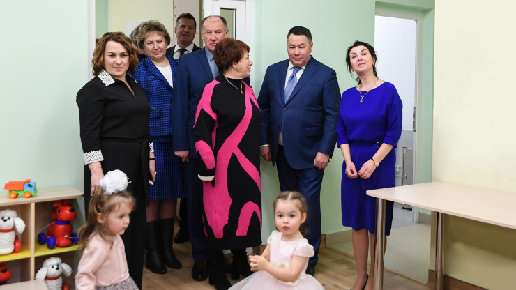 В Вышнем Волочке открыли новый детский сад - новости ТИА