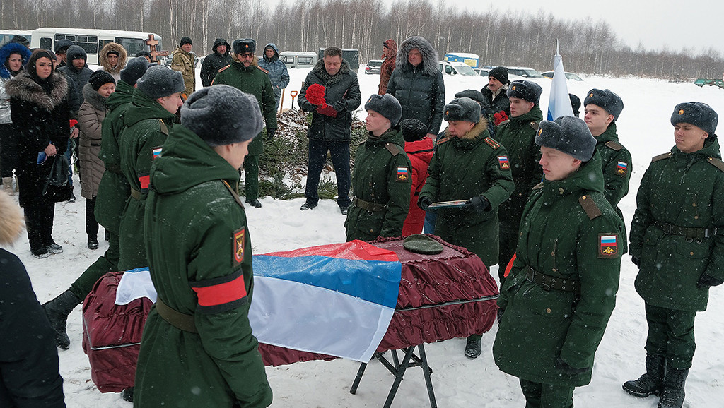 Курс 11 января. Похороны с воинскими почестями.