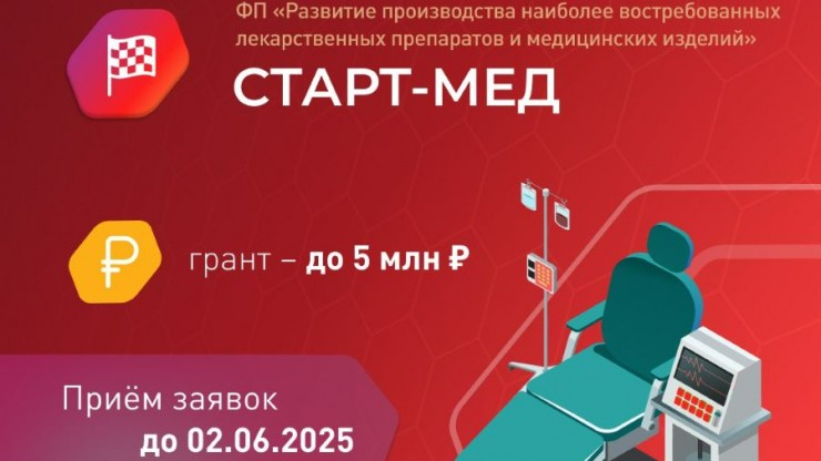 До 5 миллионов рублей могут получить тверские производители лекарств и медоборудования - новости ТИА
