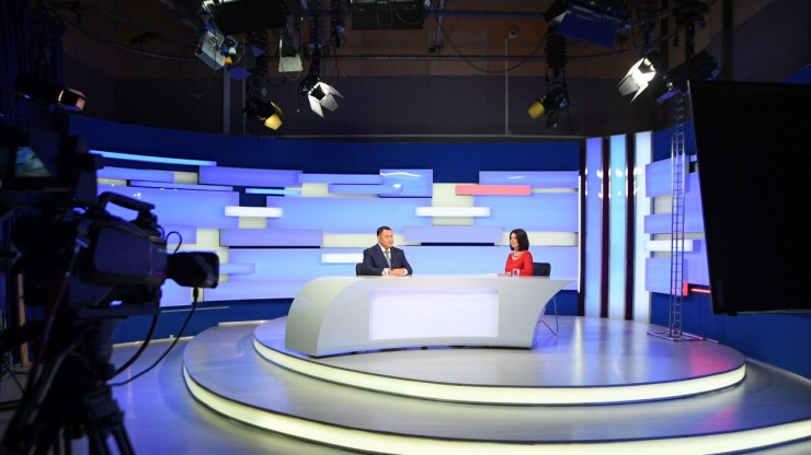 Игорь Руденя ответит на вопросы в прямом эфире телеканала "Россия 24" Тверь - новости ТИА