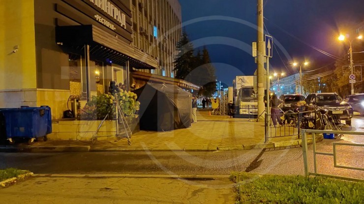 В центре Твери снимают фильм с Михаилом Пореченковым - новости ТИА