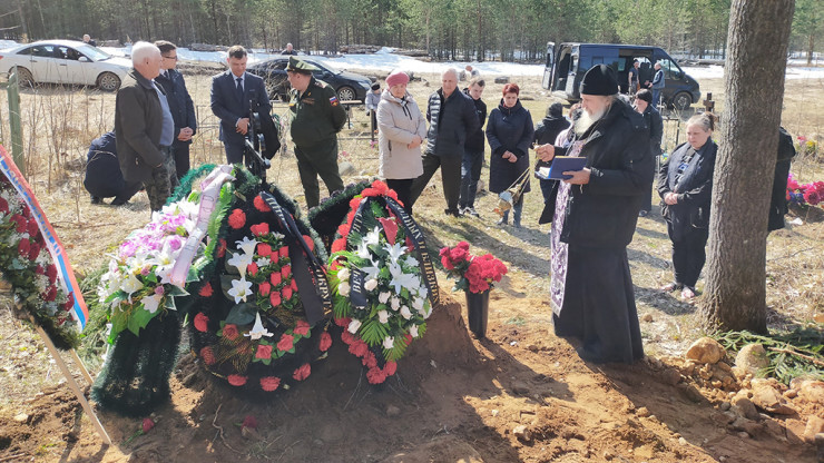 В Тверской области похоронили погибшего в СВО Владимира Захаренко - новости ТИА