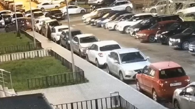В Твери неадекватная женщина избила сумкой припаркованные машины: видео - новости ТИА