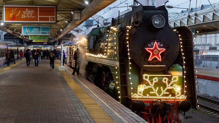 В Тверь приедет праздничный поезд Деда Мороза - новости ТИА