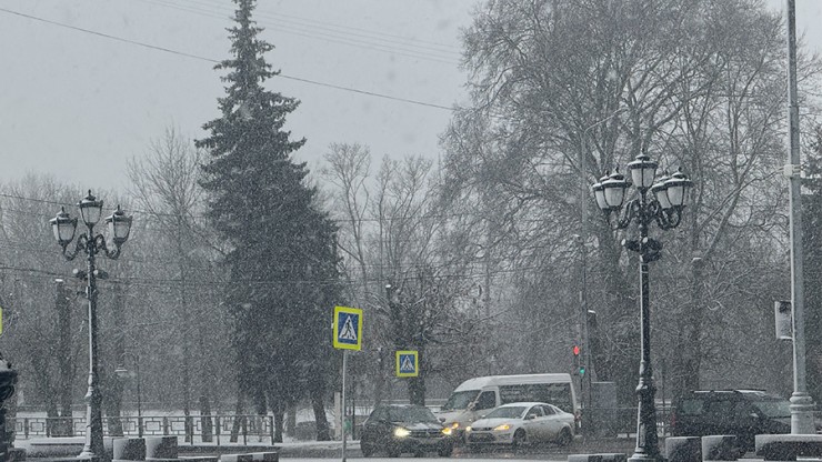 Первый снег выпал в Тверской области - новости ТИА
