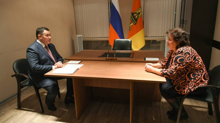 Губернатор Игорь Руденя в Кимрах провел личный приём граждан - новости ТИА