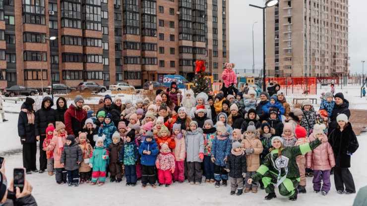 Когда двор становится сказкой: как в кварталах "Нового Города" создавали новогоднее настроение - новости ТИА