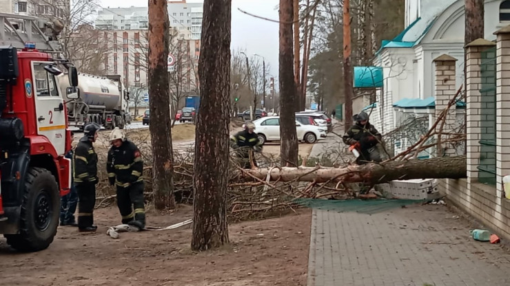 В Твери пожарные ликвидируют последствия шторма - новости ТИА