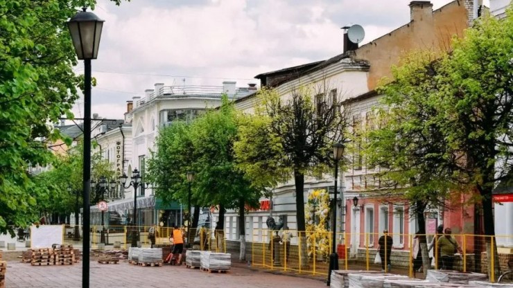 Виталий Королев поручил полностью обновить Трехсвятскую улицу в Твери - новости ТИА