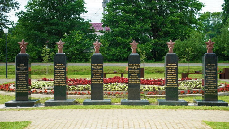 В Лихославле открыли обновленный парк 70-летия Победы - новости ТИА