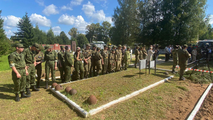 В городе Белом перезахоронили останки 336 советских воинов - новости ТИА