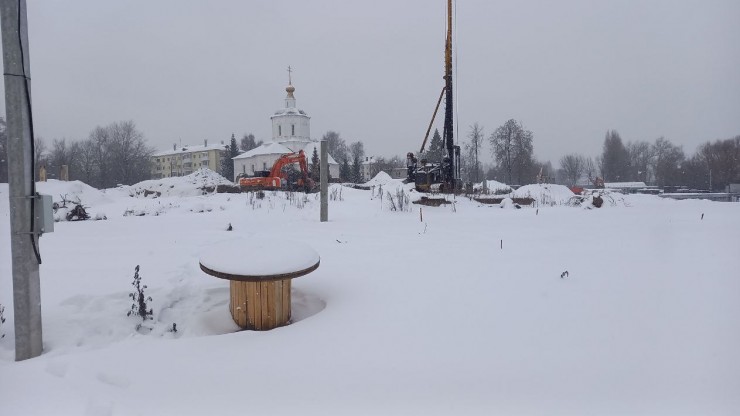 Появились свежие фото и видео с места стройки нового Речного вокзала - новости ТИА