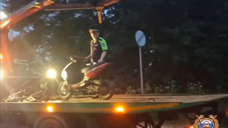 Под Тверью поймали 13‑летнего гонщика на скутере - новости ТИА