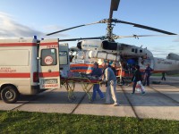 В Тверской области вертолет санавиации доставил пациента в клинику Санкт-Петербурга  - новости ТИА