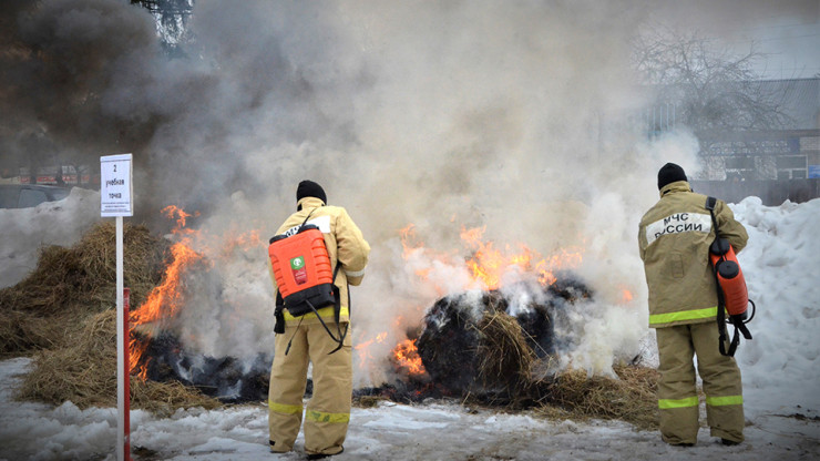 В Тверской области проходят учения перед пожароопасным периодом - новости ТИА
