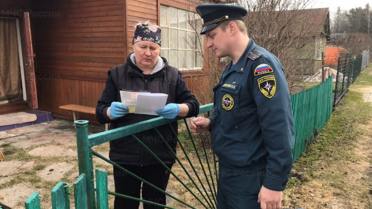 Сотрудники МЧС России проводят рейды в садоводческих товариществах - новости ТИА