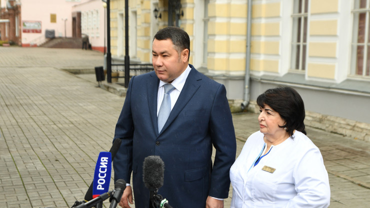 Губернатор Игорь Руденя посетил Центр имени В.П. Аваева после модернизации - новости ТИА