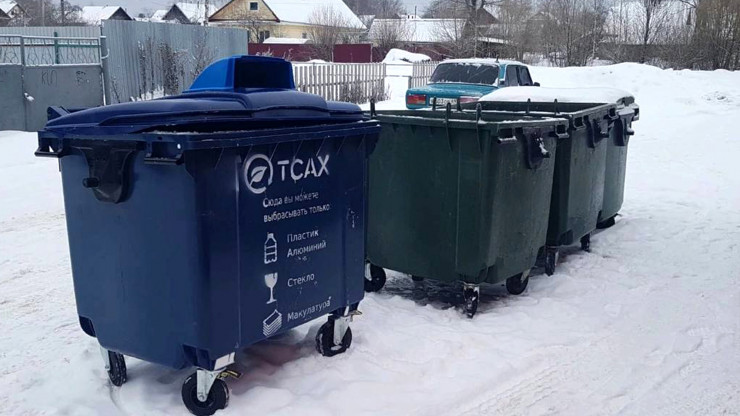 В Кувшиновском районе установили 20 контейнеров для раздельного сбора ТКО - новости ТИА