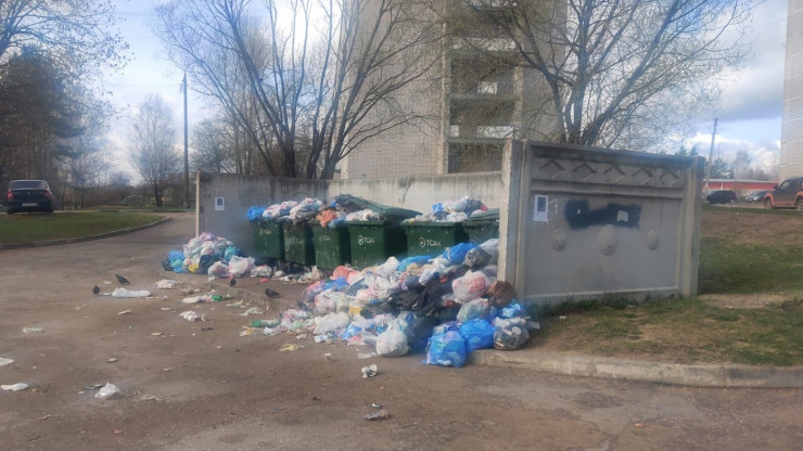 В Торжке проблемы с вывозом мусора - народные новости ТИА