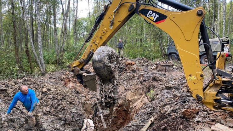 В Тверской области подняли обломки бомбардировщика, разбившегося в 1942 году - новости ТИА