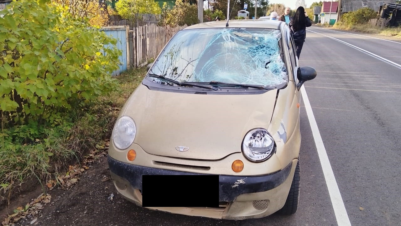 В тверской деревне Daewoo Matiz сбил пешехода - ТИА