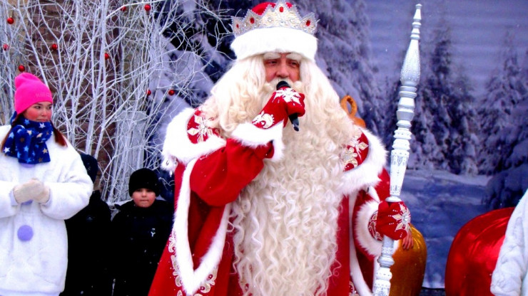 В Вышний Волочек приехал Дед Мороз из Великого Устюга - новости ТИА