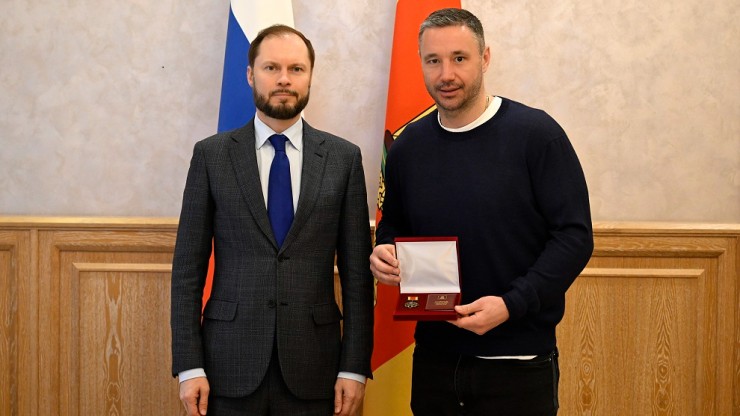 Виталий Королев обсудил с Ильей Ковальчуком возрождение профессионального хоккея в Твери - новости ТИА