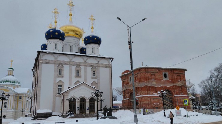 Стало известно, почему замедлилось строительство колокольни главного храма Твери - новости ТИА