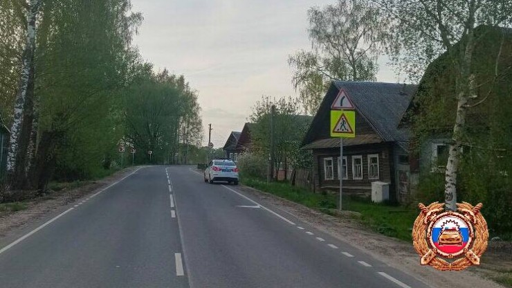 В Тверской области мотоциклист без шлема улетел в кювет - новости ТИА