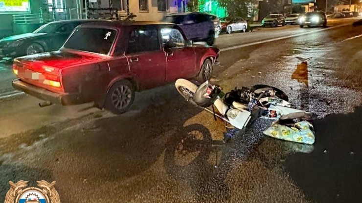 В Твери в ДТП на Хрустальной пострадали двое подростков на питбайке - новости ТИА