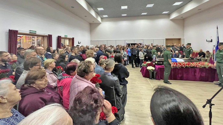 С погибшим на СВО Владимиром Виллимсоном пришла проститься вся деревня - новости ТИА