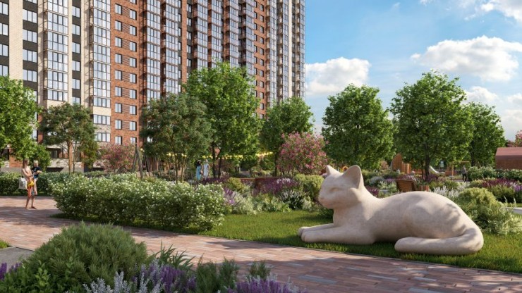 Совсем скоро на аллее в "Есенинских полях" поселится кот - новости ТИА