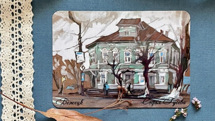 Картины художницы из Торжка стали сувенирами и визитной карточкой Бежецка - новости ТИА