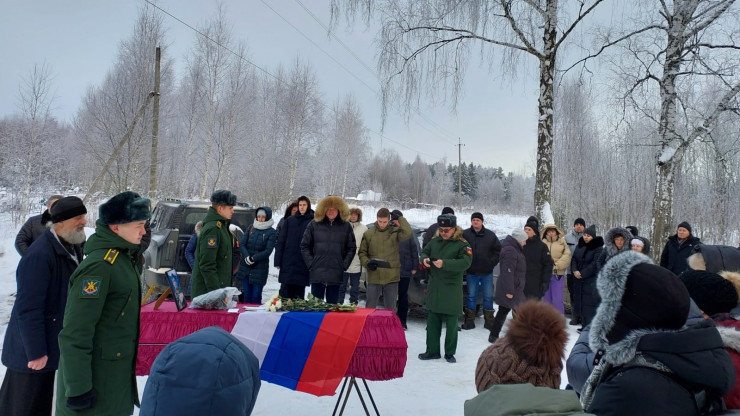 В Тверской области простились с погибшим в СВО Александром Лебедевым - новости ТИА