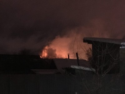 В Заволжском районе Твери пожарные тушат строящийся дом - новости ТИА