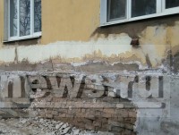 В центре Твери у ещё одного жилого дома обвалилась часть стены - Новости ТИА