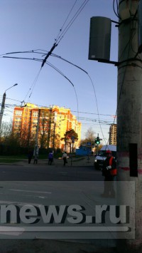 На Маршала Конева оборвались провода - Народные Новости ТИА