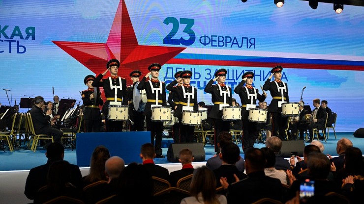 В Твери прошло торжественное мероприятие в честь Дня защитника Отечества - новости ТИА